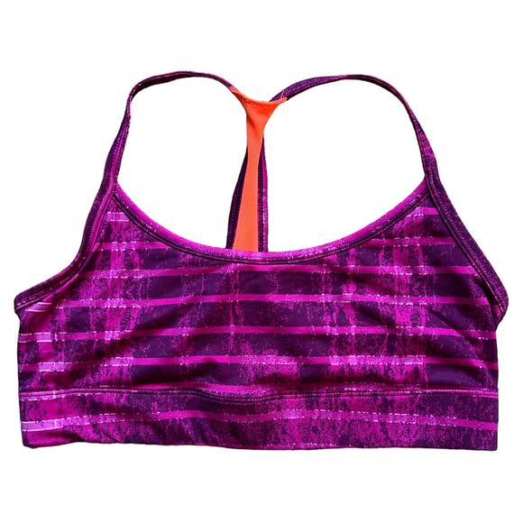 Champion Purple Pink Sports Bra, L - Picture 1 of 5